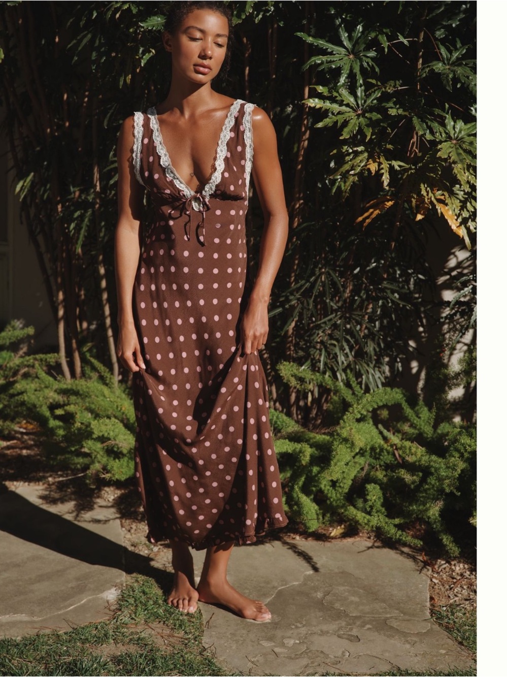 LSPACE Eyes On You Maxi Dress NWT